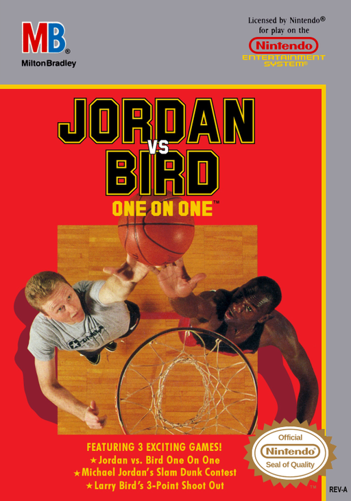 Jordan vs Bird - One on One (USA) box art